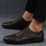 Chaussures en Cuir Élégantes