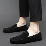 Mocassins Nautiques en Daim