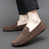 Mocassins Nautiques en Daim