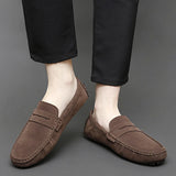 Mocassins Nautiques en Daim