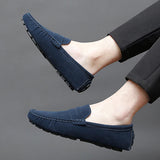 Mocassins Nautiques en Daim