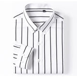 Chemise en Coton Élégante à Motifs