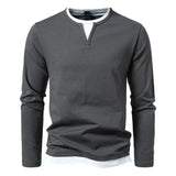 Iván | T-shirt Alwin Premium à manches longues en coton peigné