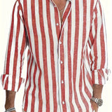 Chemise d'été à rayures