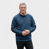 Jacques | Sweat crème col camionneur