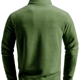 Sweater à manches longues avec fermeture éclair