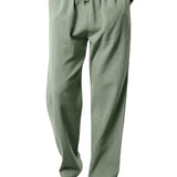Shorts d'été en lin décontractés