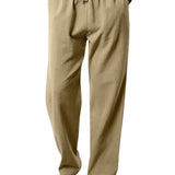 Shorts d'été en lin décontractés
