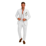 Rafael - Costume Masculin Formelle en Lin