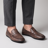 Mocassins penny en cuir Harrington