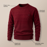 Pull col rond Harrington