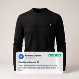 Pull col rond Harrington