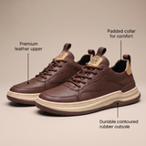 Baskets en cuir Hudson