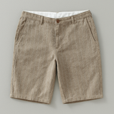 Jakob | Short Effet Lin à Coupe Ample