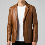 Veste en Cuir Lundgren Essential