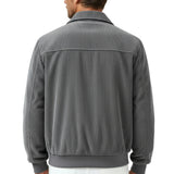 Veste en Velours Côtelé pour Homme – Grise