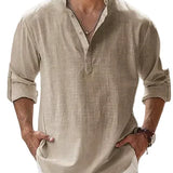 Piotr - Chemise en lin respirante pour homme