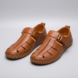 Sandales en cuir tressé Kirkham