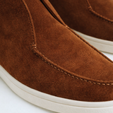 Achille | Mocassin montant en daim