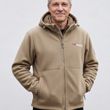 Aurélien | Veste polaire beige à capuche