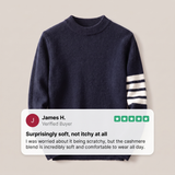 Pull en cachemire Lunero