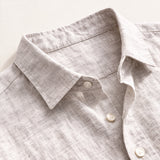 Chemise homme Kensington en lin léger à coupe décontractée
