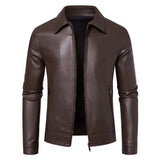 Veste en Cuir Casual Business