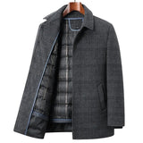 Manteau en Laine Élégant