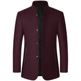 Manteau en Laine Élégant