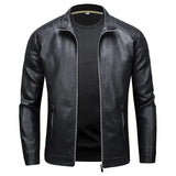 Veste en Cuir Stand Krave