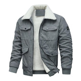 Veste Élégante en Cordon et Fleece
