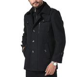 Manteau en Laine Élégant