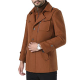 Manteau en Laine Élégant