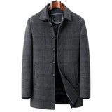 Manteau en Laine Élégant