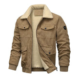 Veste Élégante en Cordon et Fleece