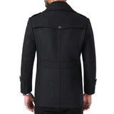 Manteau en Laine Élégant