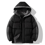 Veste Élégante Avec Capuche Pour L'Hiver