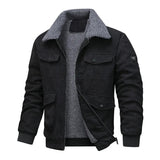 Veste Élégante en Cordon et Fleece