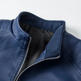Veste en Cuir Stand Krave