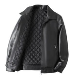 Veste en Cuir Casual Business