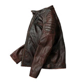 Veste en Cuir Vintage