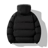 Veste Élégante Avec Capuche Pour L'Hiver