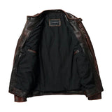 Veste en Cuir Vintage