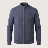 Gilet zippé en cachemire Marivelle