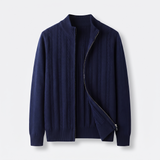 Gilet zippé en cachemire Marivelle