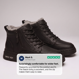 Baskets d'hiver en cuir Soren