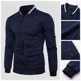 Patrick | Blouson bombers texturé bleu marine