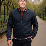 Roger | Blouson bombers léger vert olive