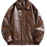 Veste de moto en cuir
