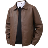 Veste Bomber en Cuir Élégante